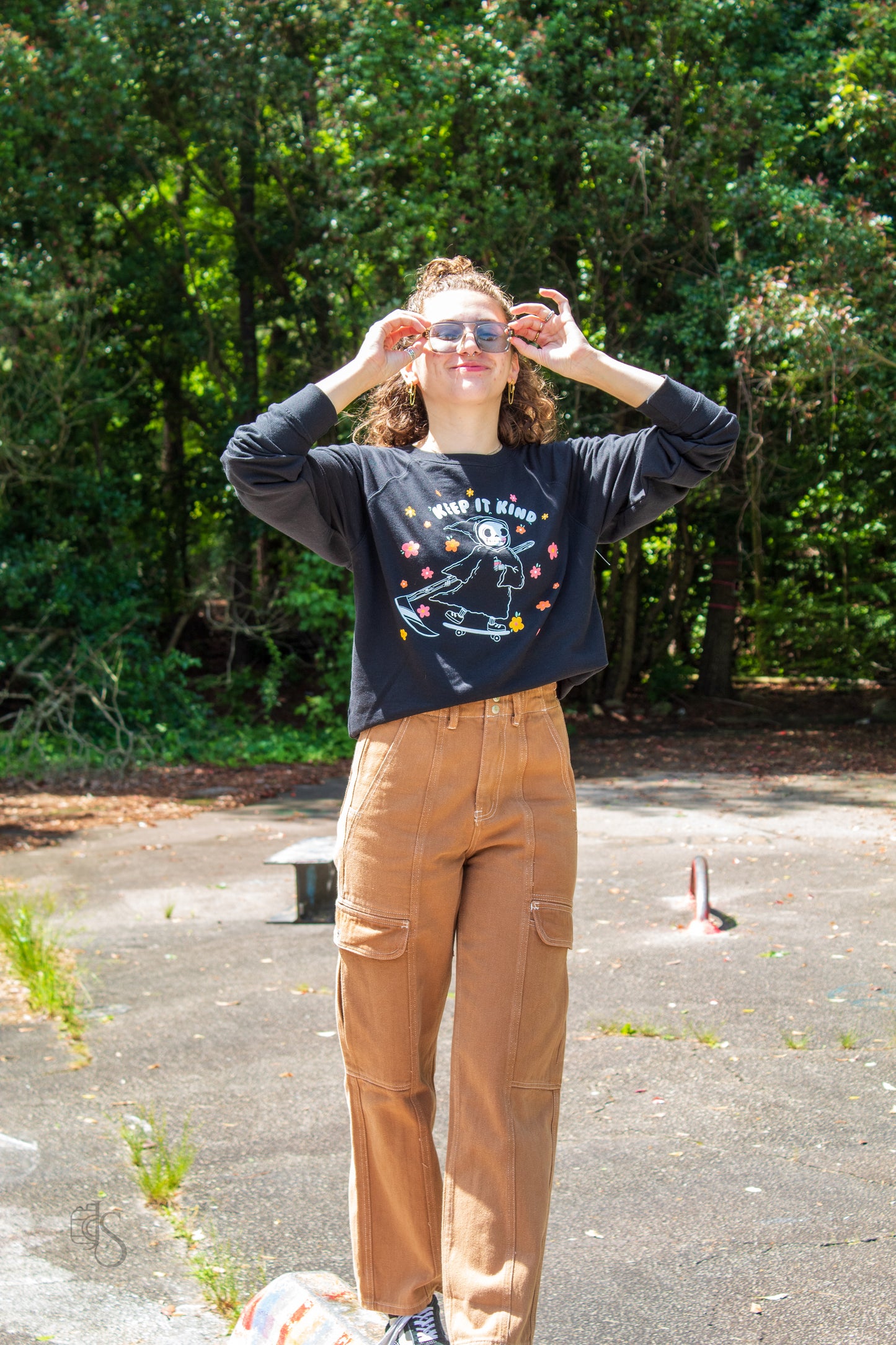 Slouchy Cargo Skater Pants