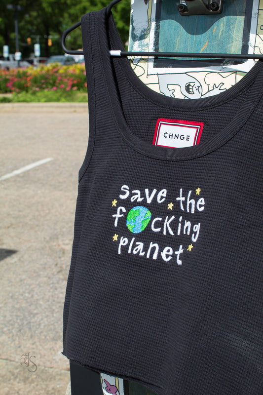 CHNGE Save The F*cking Planet Tank