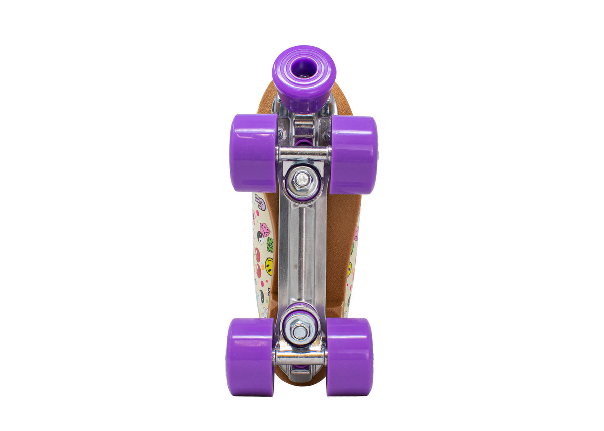 Peace Print Roller-Skates
